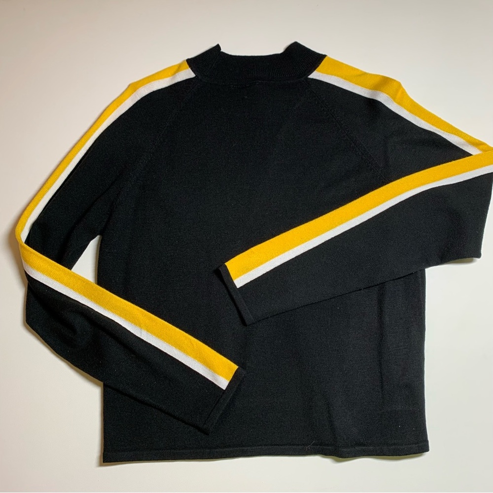 H&M Divided Sweater Black Knit Sz M